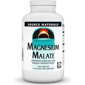 Source Naturals: Magnesium-Malat (1,250 mg) - 360 Tabletten