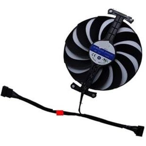 Videokaartventilator, VGA-grafische koeler, CF1010U12S, voor ASUS voor TUF RX 6800XT 16G voor GAMING, RX6900XT, ROG STRIX 6700 XT 12G(Type A Fan)