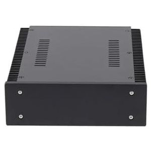 FULIMEI 212 * 70 * 257mm Volledig aluminium Eindversterker Chassis Hoofdtelefoonversterker Chassis DIY Audio Versterker Shell case(Black)