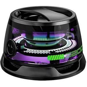 Magnetic Bluetooth Speaker,Multifunctional Portable Wireless Waterproof G200 Speaker with Multi RGB Color Light Show-3D Surround Sound Effect,Phone Stand for iPhone, Android, TWS Pairing