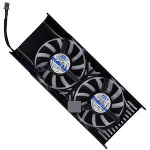 Video VGA GPU-koeler grafische kaartventilator, DIY XY-D05510SH XY-D05510S HA5510M12F-Z voor MSI GTX 1050 Ti 1050Ti lp-profiel(Original XY-D05510S)