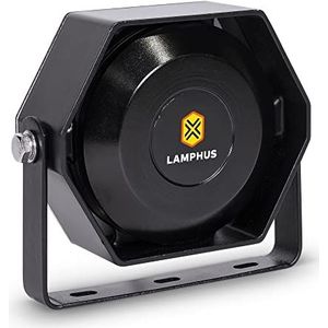 LAMPHUS SoundAlert Compacte luidspreker 100 W (118-124 dB), waterdicht IP66, universeel, voor brandweervoertuigen