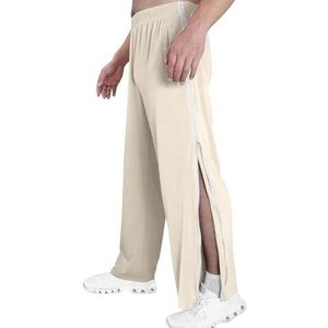 Joggingbroeken Lange Wijde Outdoorbroeken For Heren Tieners Skateboardbroeken Joggingbroeken Wijde Rechte Broeken For Heren Casual Sportbroeken Lange Wandelbroeken Herenbroeken(Apricot,XXL)