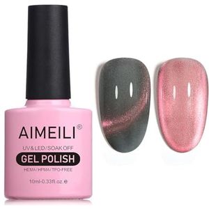 AIMEILI Hema Free Cat Eye Gel Nagellak UV LED Gellack Soak Off Vegan Cruelty-Free Gel Polish 10ml (742)
