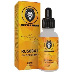 Mettle Mane - RU58841 5% oplossing (50 mg/ml) - DHT-blokker haarserum - 30 ml fles