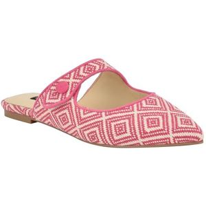 Nine West Dames Barbrap2 Muilezel, Roze/Wit 660, 3.5 UK, Roze Wit 660, 36.5 EU