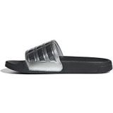 Badslippers - Core Black/Silver Metallic - Synthetisch