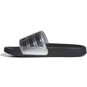 Badslippers - Core Black/Silver Metallic - Synthetisch