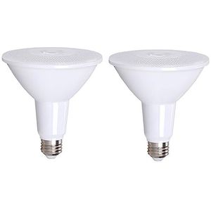 2 stuks LED 18W Par38 LED Lamp Spot Lights PAR Reflector Schijnwerper E27 Base, Zacht Warm Wit 2700K, 1800 Lumen, 150W Halogeen Vervanging (6000K-Koel Wit)