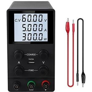 Tafelvoeding van laboratoriumkwaliteit, Switching DC Lab Voeding Verstelbare 30V 10A Fijne Regeling 0.001A 0.01V Gereglementeerde Voedingen Stroomstabilisator USB Eenvoudig in te stellen en te gebruik