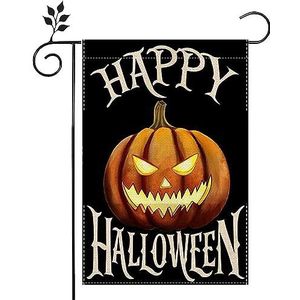 Halloween Tuin Vlag Dubbelzijdige Yard Vlaggen Decoratieve Veranda Teken voor Outdoor Huis Tuin Herfst Halloween Party Decor