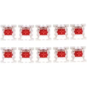 10 stuks/partij 3 Pin Outemu Mx mechanische toetsenbordschakelaar, zwart, blauw, bruin, mechanische toetsenbordschakelaar, golfschakelaar (rood)