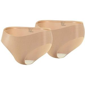 Sesto Senso Damesslip Naadloze Onzichtbaar En Ultralicht Microvezel Lasercut 2 Paar XL Sabia