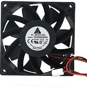 Case Axial Fan FFB0924EHE 9238 90mm DC 24V 0.75A 2-wire 2pin server inverter cooling fan