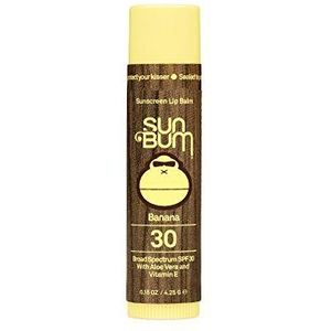 SUN BUM Banana SPF 30 Lip Balm, Banana Sun Bum