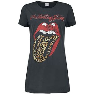 Rolling Stones, The Amplified Collection - Leopard Tongue Korte jurk actraciet S