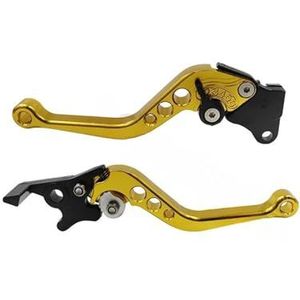 Verstelbare Koppeling Trommelremhendel Voor Suzuki Motorfiets CNC Aluminium Motorfietsaccessoires(Goud)