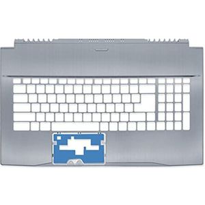 Laptop omhulsel rond toetsenbord Voor For MSI For WF75 10TI 10TJ (MS-17F4) 10TK (MS-17F3) Zilver US English Edition