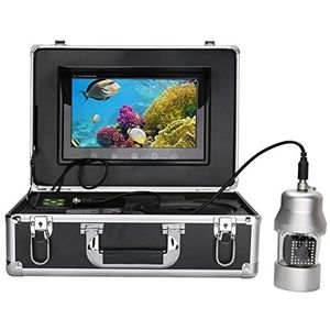 Onderwaterviscamera, 10 inch 20m / 50m / 100m onderwater vissen videocamera viszoeker IP68 Waterdicht 38 Le DS 360 graden roterende camera(F8400W-2L-50M)