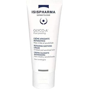ISISPHARMA GLYCO-A POST PEELING - Kalmerende Repair Cream met Shea Butter, Herstructureringsmiddelen en Katoenzaadolie - Hydrateert en voedt, herstelt de huidbarrière - Gemaakt in Frankrijk
