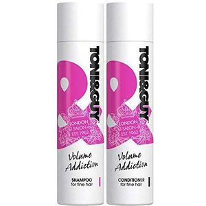 Toni & Guy Shampoo en Conditioner voor Fijn Haar Duo Pack (2 x shampoo, 2 x conditioner)