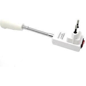 Universele flexibele buis E27 naar EU VK VS AU stekker lamphouder converter Australië roterende LED-lampvoet met(E27 to Eu)