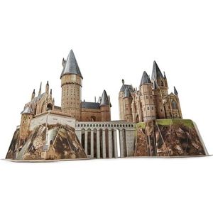 4D Build Harry Potter - Zweinstein Kasteel - 3D Puzzel - 209 stuks - kartonnen bouwpakket