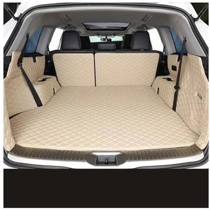 Kofferbakbeschermer Kofferbakmatten Voor Ford Voor Fusion Voor Focus 2 3 Auto-accessoires Interieurbeschermers Auto Kofferbakmatten(Beige b)