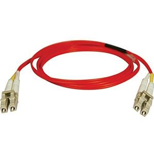 Tripp Lite N320-05M-RD Glasvezel kabel 5 m LC Rood