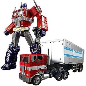 Transformeer Bot-speelgoed: MP10V Optimus-Prime beweegbaar speelgoed, Transformeer Bot-speelgoedrobots met lichtgevende wagens, speelgoed for tieners en hoger. Het speelgoed is centimeters lang.