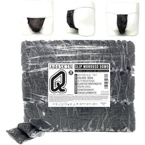 AQASKIN - Professionele Wegwerpslip - 100 Stuks - Voor Heren - Spa en Wellness