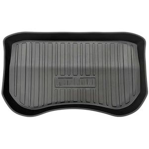 Kofferbakbekleding Voor Tesla Voor Model Voor 3 2021-2023 All Weather Kofferbak Matten Set Cargo Liner Matten Frunk Voor/onderste Kofferbak Liners Achter Kofferbak Voering (Color : Plain Frunk)