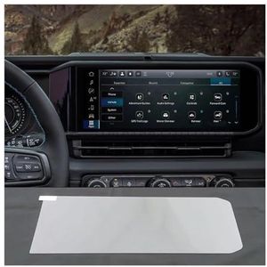 Displaybeschermfolie Voor Jeep Voor Wrangler 4xe 2024 12,3 Inch Auto GPS Navigatie Display Beschermsticker Gehard Glas Navi Film