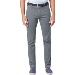 LCDN Bruno Stretch Fit Heren Chino Broek met Riem Lichtgrijs, Lichtgrijs, 36W / 30L