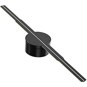 Hologram-waaier 16,3“ 3D Hologram Fan Reclame Display Projector 224 LED-kralen Gemakkelijk te bedienen Drijvende Kunst Decoratief for Kerst Halloween Straten Winkelcentra P42-Hoge helderheid voor zake