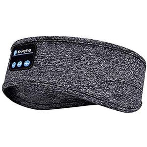 Stecto Bluetooth Hoofdband Slaap Hoofdtelefoon, Draadloze Muziek Sport Hoofdbanden met 0,25 Inch Dunne HD Stereo Speakers Zachte Slapende Hoofdtelefoon voor Hardlopen, Yoga