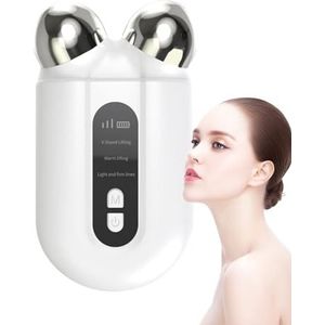 Microstroom Face Lift-apparaat,Gereedschap voor gezichtsbeeldhouwen - Gezichtsrollers, huidverstrakkingsapparaat, schoonheidshulpmiddelen, gezichtsmassager Elektrisch gezichtsheffen voor dames Bittu