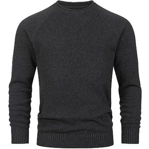 Indicode - INMassum Knit Sweater - Fijngebreide Trui - Raven