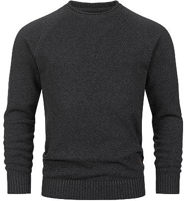 Indicode - INMassum Knit Sweater - Fijngebreide Trui - Raven