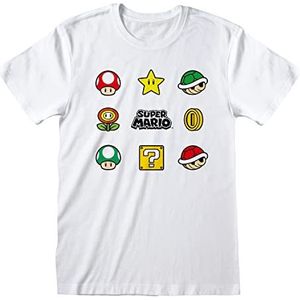 SUPER MARIO - Items - T-Shirt Unisex (XL)