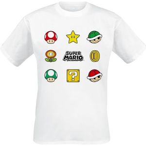 SUPER MARIO - Items - T-Shirt Unisex (XL)