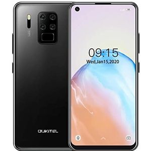 OUKITEL C18 Pro, 4G mobiele telefoon, camera 16 MP + 8 MP + 5 MP + 2 MP, 6,55 inch HD+ smartphone ontgrendeld, Helio P25 Octa Core 4 GB + 64 GB, 4000 mAh, vingerafdruk Face ID, Android 9.0, Dual SIM,