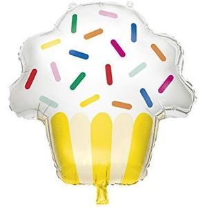 Reuze-folie-cupcake-luchtballon, 73 cm