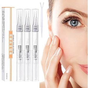Double Eyelid Defining Cream, Double Eyelid Cream, Natural Waterproof Double Eyelid Glue, Invisible Double Eyelid Shaping Cream (3 Pcs)