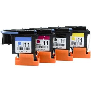 Printerkop for Designjet 70 100 110 500 510 500PS C4810A C4811A C4812A C4813A(1Set - 4 Pcs)