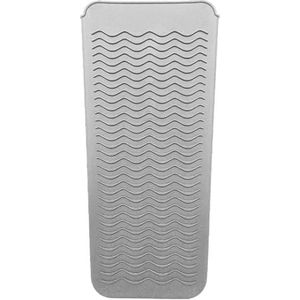 Hittebestendige siliconen matzak voor stijltang, stijltang, krultang, heet haargereedschap, multifunctionele siliconen krultang hitteschild warmtebestendige mat