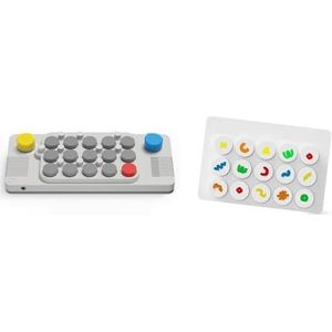 Pocket Music Keyboard Draagbaar toetsenbord Beginnende beginner MIDI-toetsenbord Trend muziek rekwisieten Geniet altijd en overal van een muziekervaring(Music keyboard+Doodle keycap)