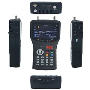 Satellietzoeker Satellietzoeker KPT-256HD + AHD MPEG4 DVB-S2 satellietzoekermeter LED Multifunctioneel Signaal Handheld AHD CCTV-cameramonitor Satfind Digitale HD(KPT-256HD+AHD)