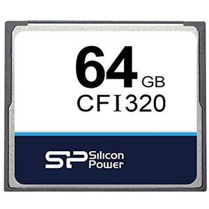 64GB Silicon Power CFI320 Industrial CompactFlash Memory Card 0-70℃ MLC