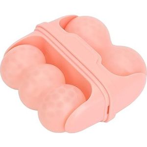 Ice Eye Roller, Verstevigende Professionele 2 in 1 Ice Facial Roller, Ergonomisch, Veilig, Pijnverlichting Bij Zonnebrand Thuis (Roze)